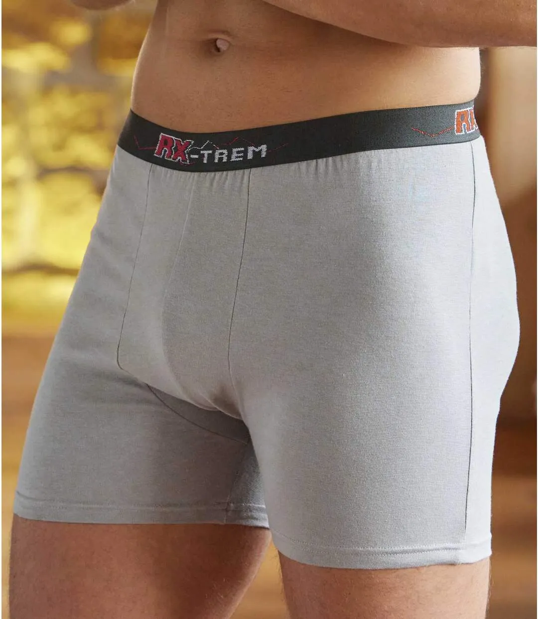 6er-Pack einfarbige Boxershorts