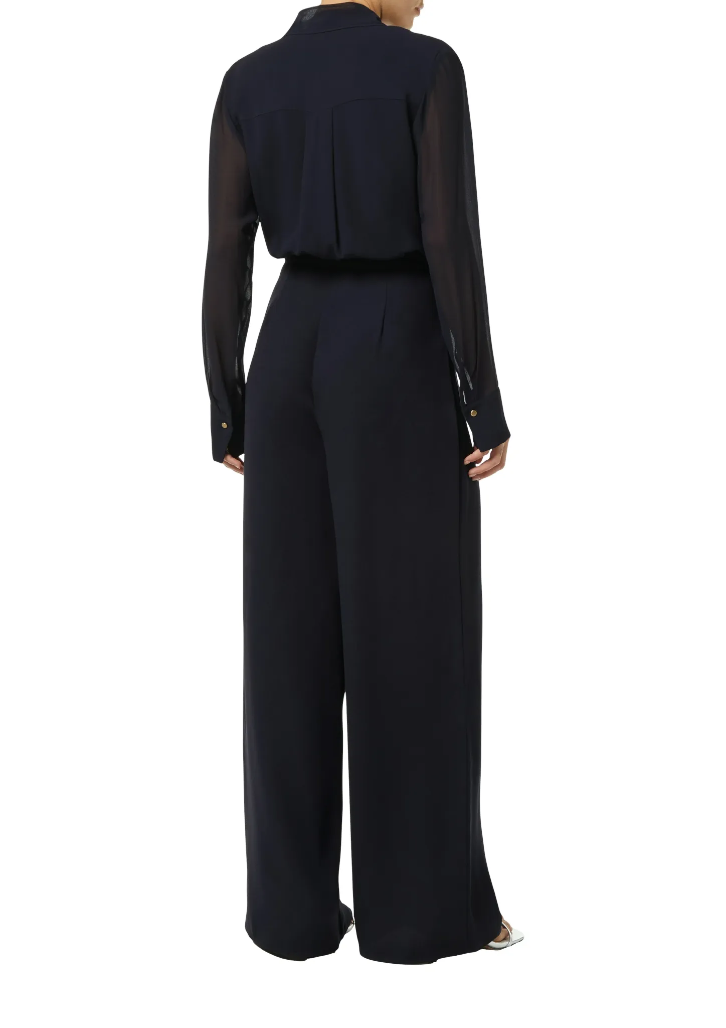 COMMA Jumpsuit mit weiten Beinen 10765089