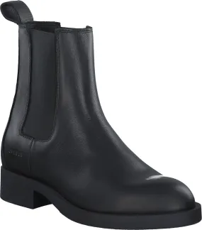 CPH678 Damen-Boots aus Leder 102001000017 (Schwarz)