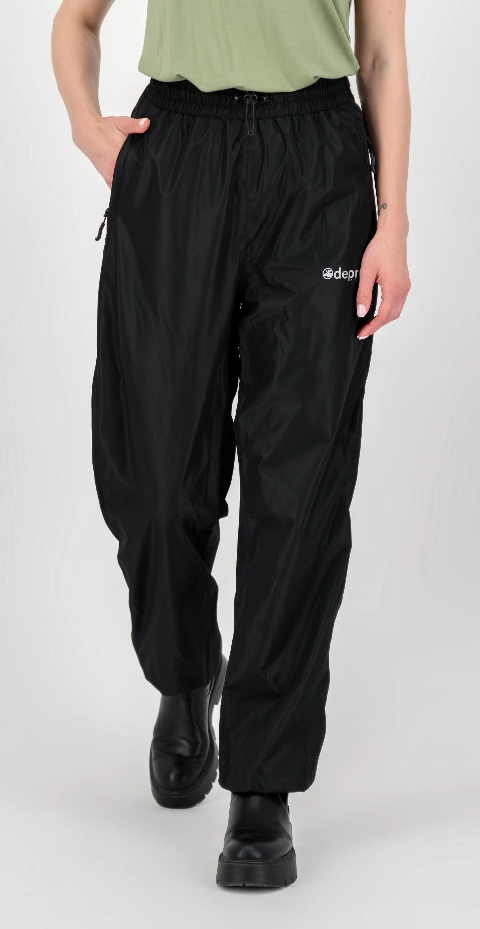 DEPROC active KORSIKA WMN Regenhose Damen black im Online Shop von kaufen