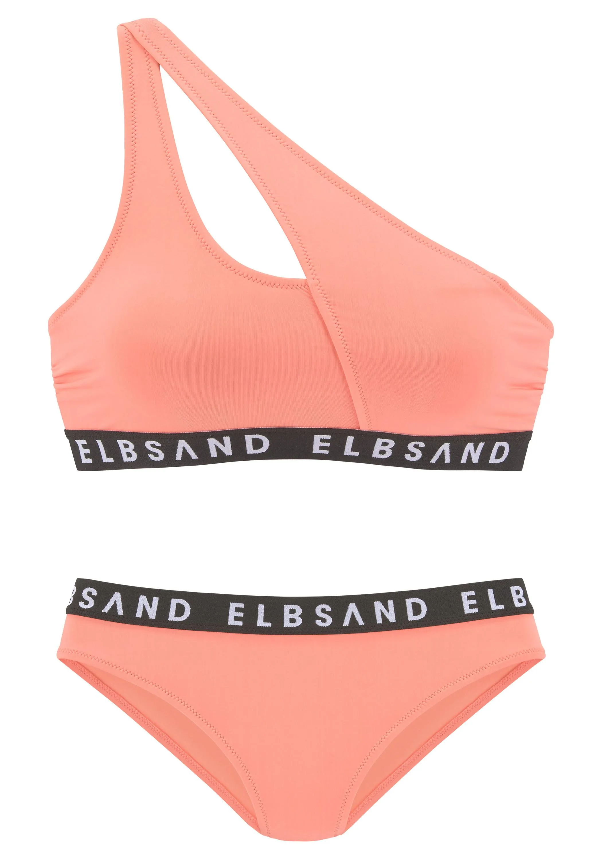ELBSAND Bustier-Bikini Bikini Set Damen lachs im Online Shop von kaufen
