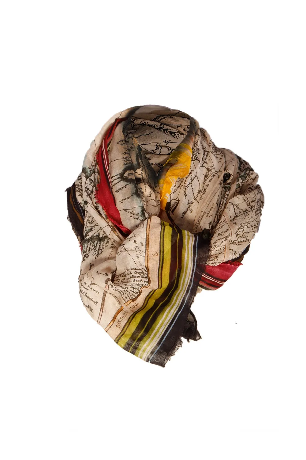 Faliero Sarti Tuch OCCIDENTE mehrfarbig| LuxuryLoft