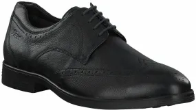 Forkan Schnürschuhe aus Leder 276001700999 (Schwarz)
