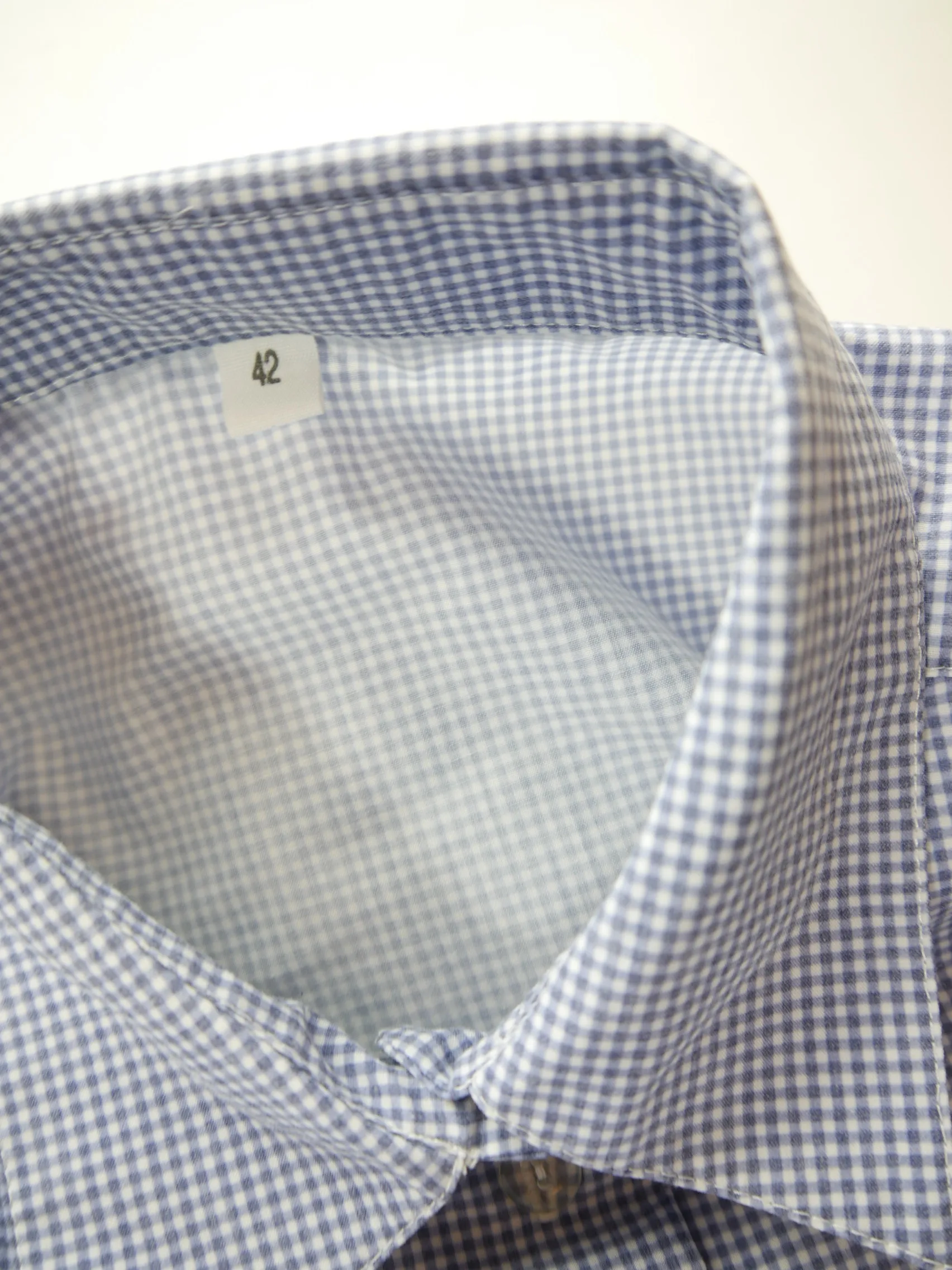 Gr.42 Trachtenbluse weiß/lila Bluse Baumwollmischung Stickerei gestreift TB7530