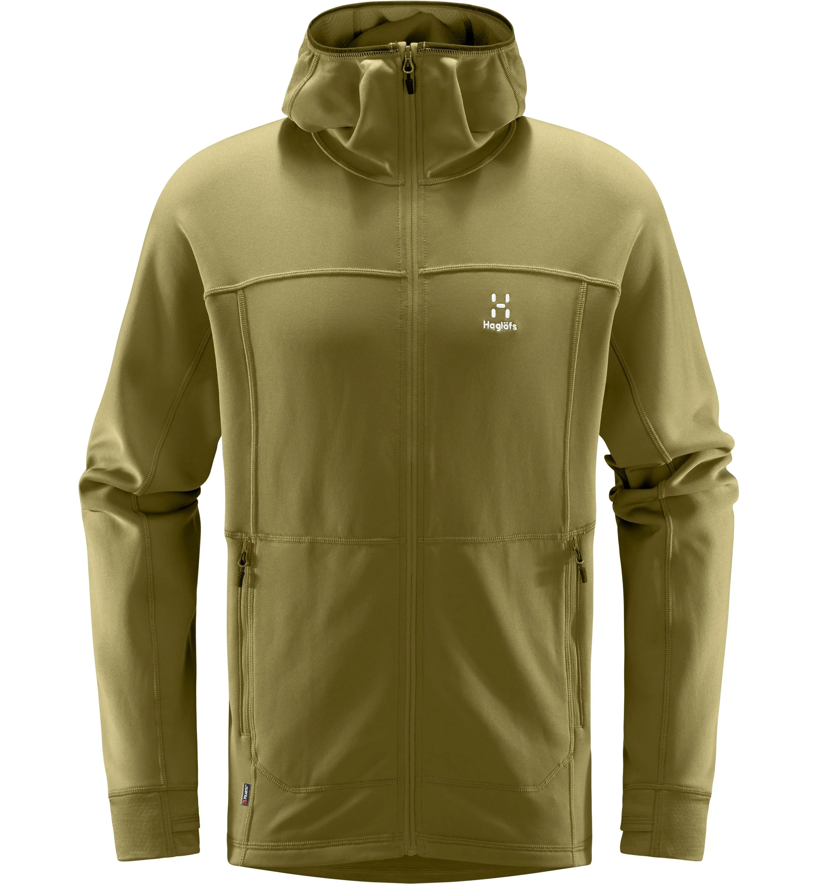 Haglöfs Betula Hood Fleecejacke Herren Olive Green im Online Shop von kaufen