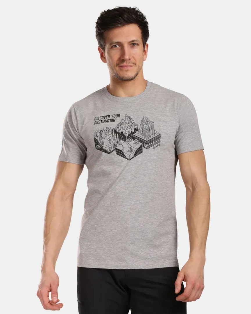 Herren Funktions-T-Shirt Kilpi GAROVE-M hellgrau