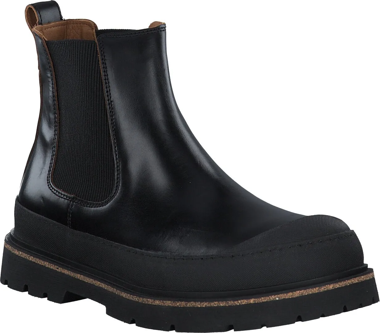 HIGHWOOD Herren-Boots aus Leder 213001000015 (Schwarz)