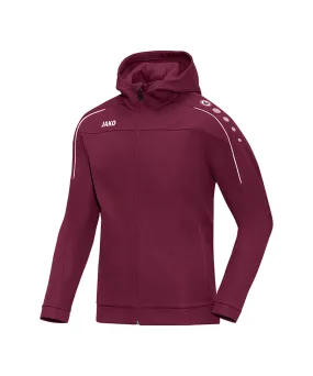 JAKO Classico Kapuzenjacke Trainingsjacke Herren Rot im Online Shop von kaufen