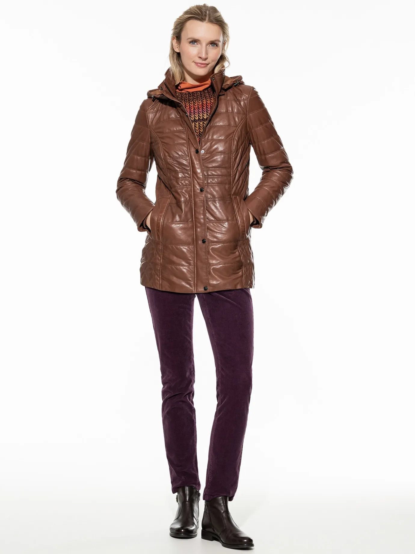 Lammnappa Steppjacke