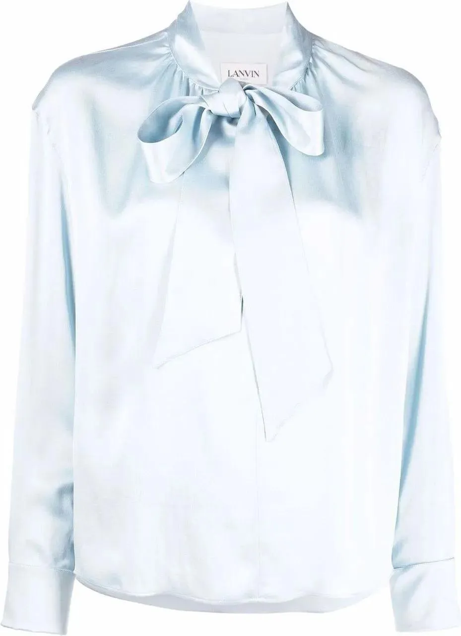   Lanvin  Top Blue blau