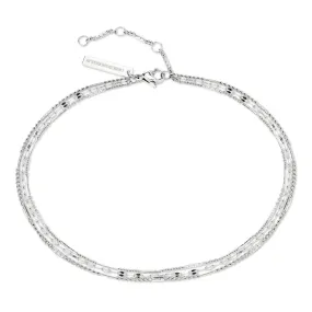   Liebeskind Berlin  Liebeskind Berlin Fußkette silber  Fußkettchen 