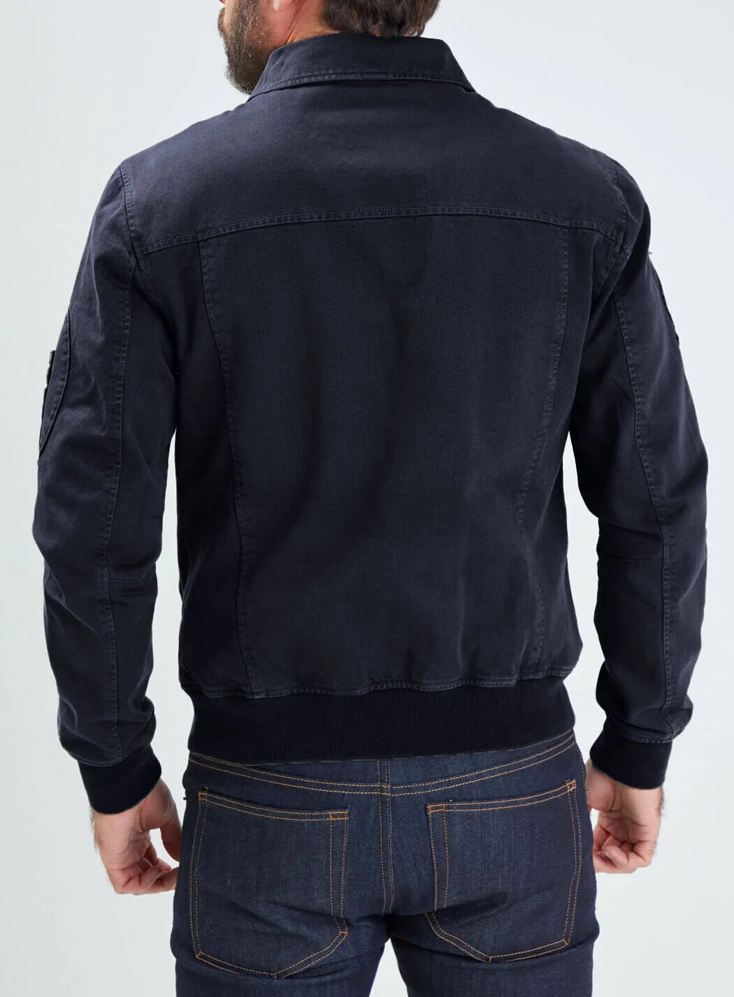 Marineblaue Bomberjacke fur Herren &bdquo;102077&ldquo;