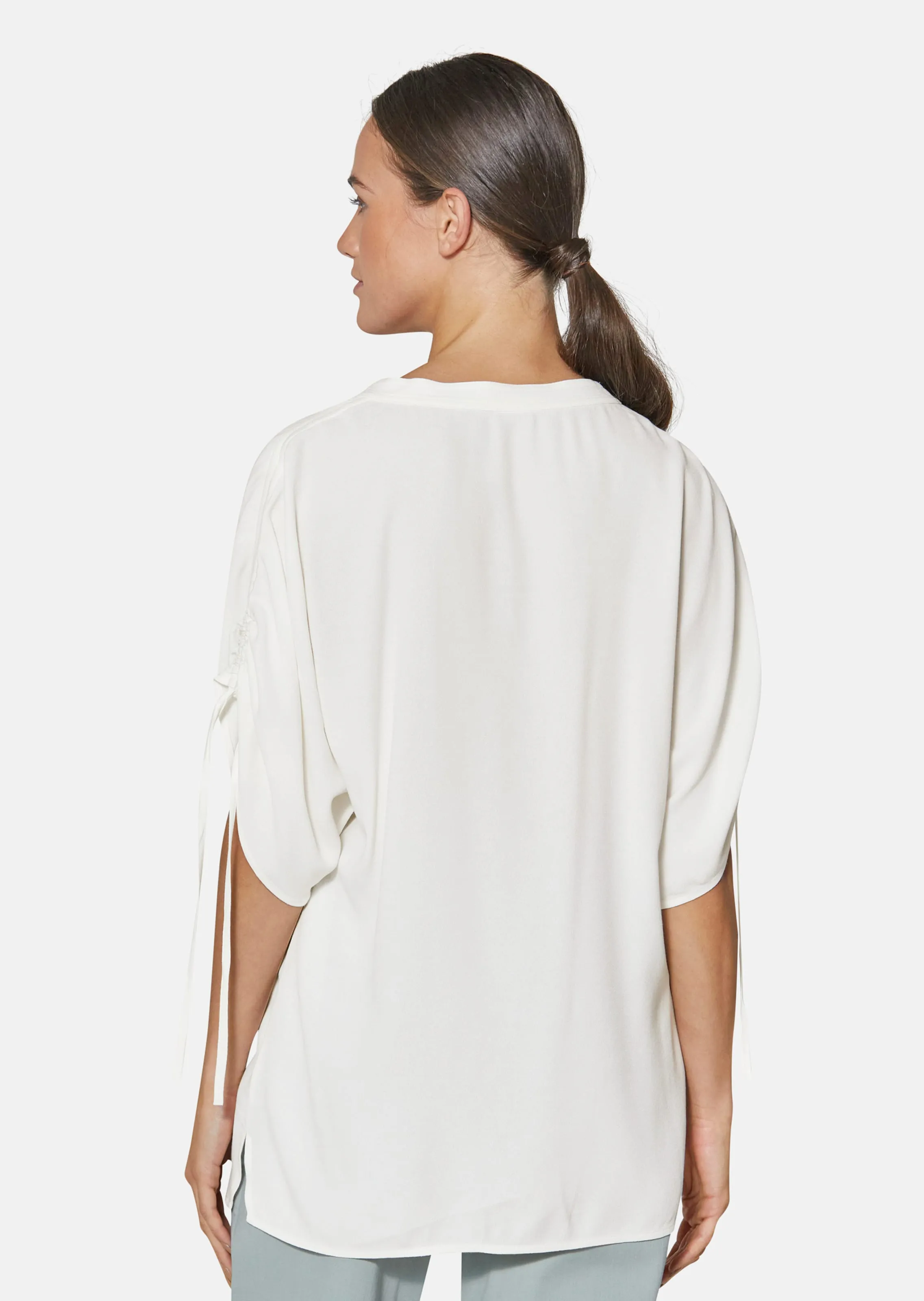 Oversize-Hemd mit variablen Ärmeln