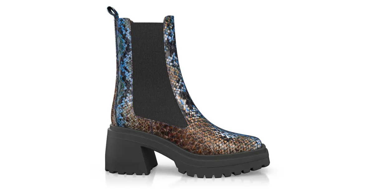 Platform Combat Stiefeletten 28291