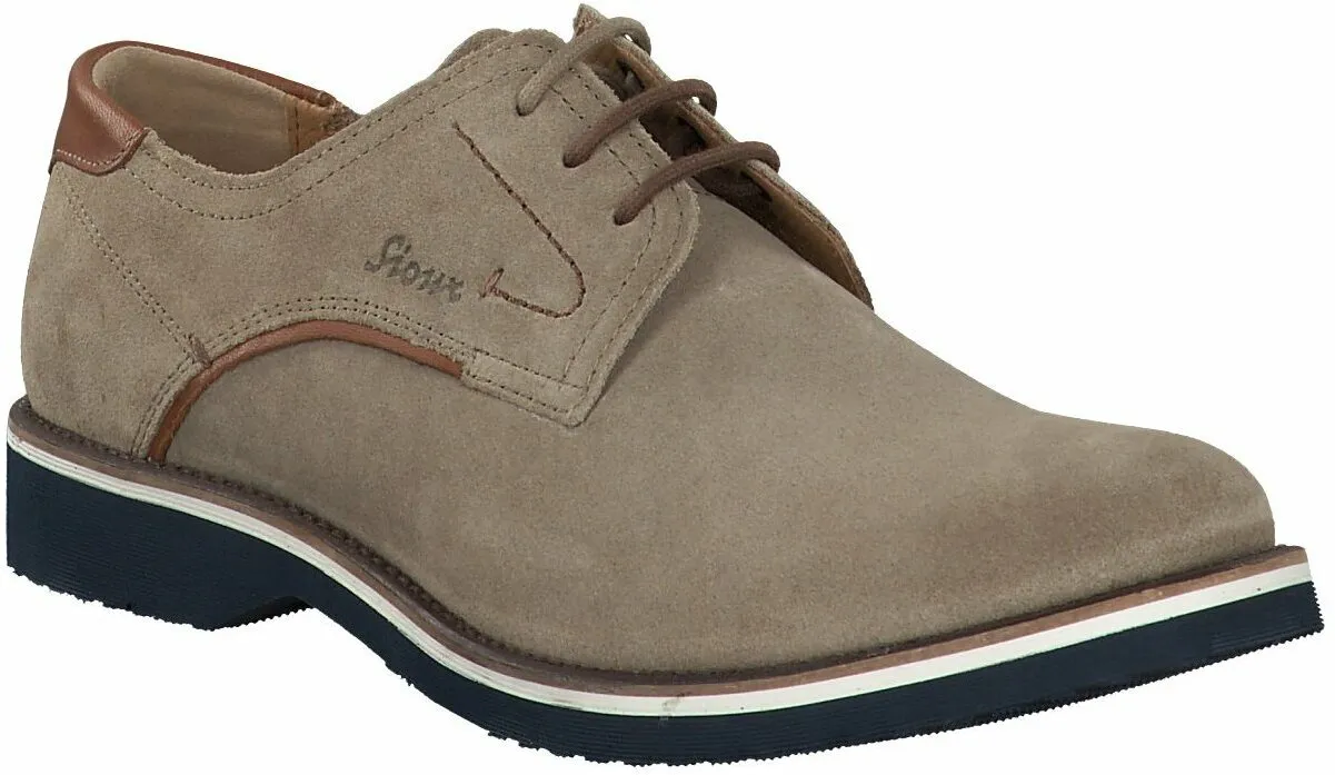 Schnürschuhe aus Leder 240302719067 (Beige)