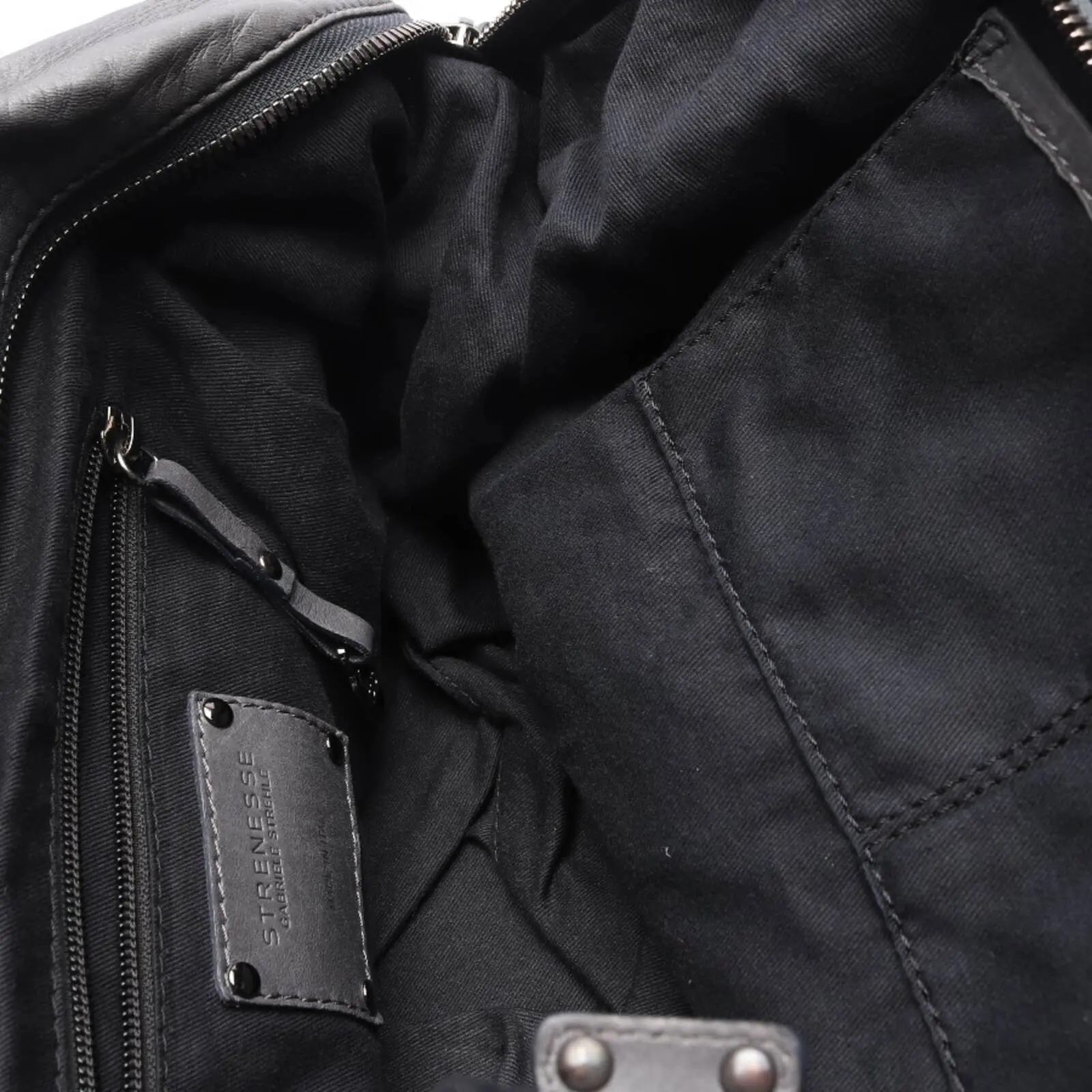 Schultertasche Grau