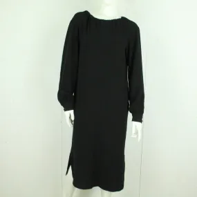 Second Hand HOFMANN COPENHAGEN Midikleid Gr. 34 schwarz uni Mod. Celina (*)