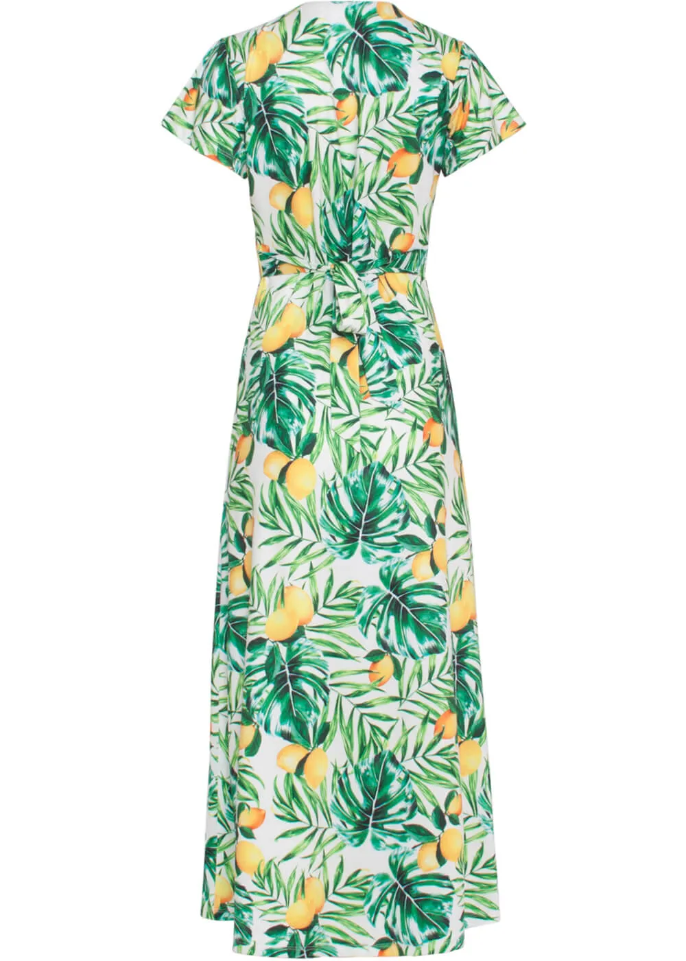 Smashed Lemon Lemonade 70's Maxikleid