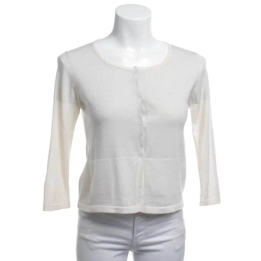 Strickjacke S Weiß