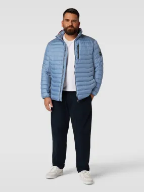 Tom Tailor Plus PLUS SIZE Steppjacke mit Stehkragen Modell 'Hybrid' (hellblau) online kaufen