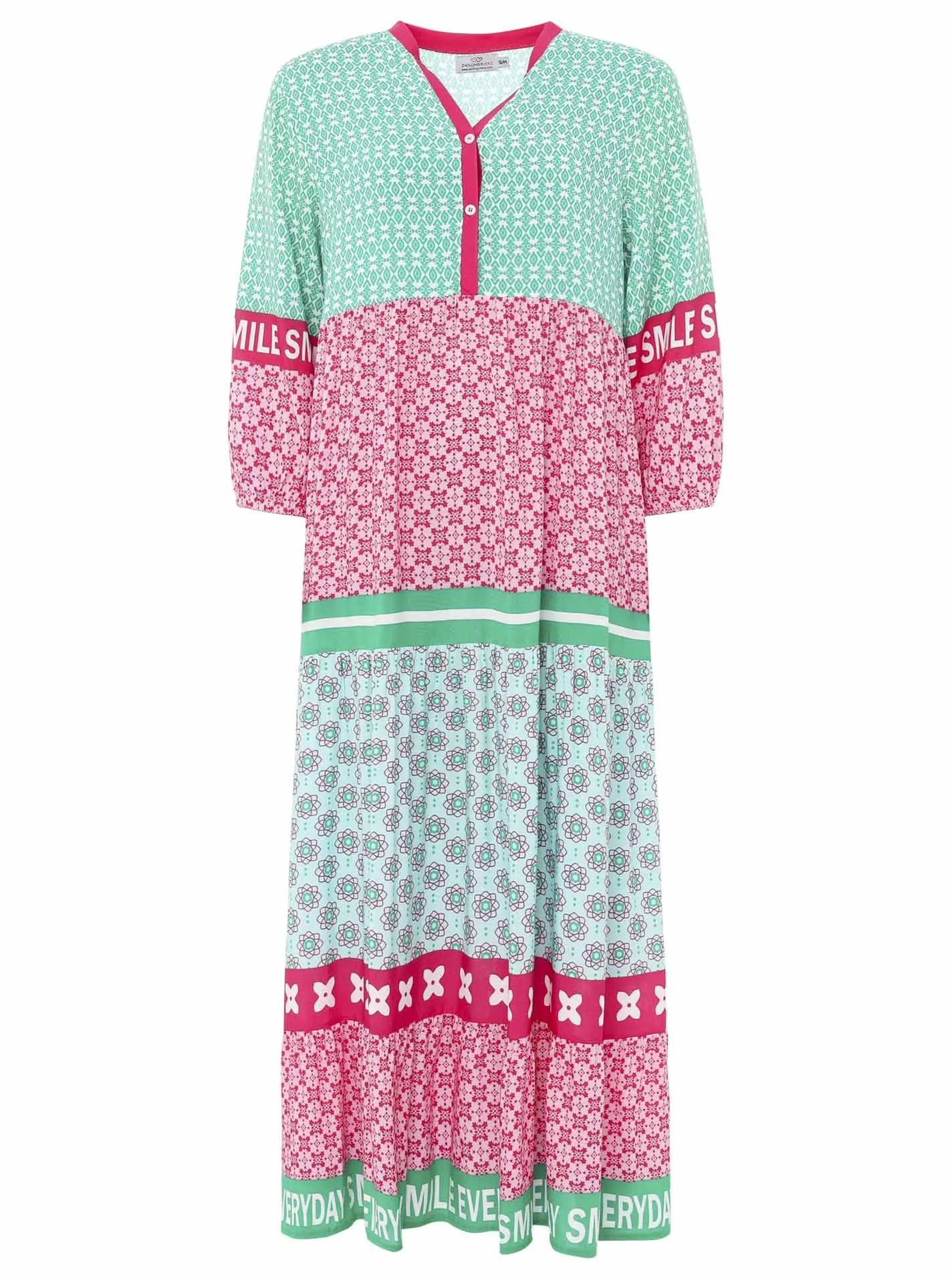 Zwillingsherz Damen Maxikleid "Mareike"